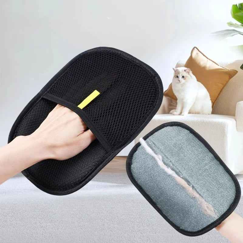 Pet Hair Remover Gloves – Washable Lint & Fur Removal Mitt