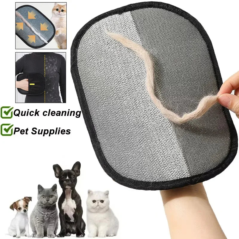 Pet Hair Remover Gloves – Washable Lint & Fur Removal Mitt
