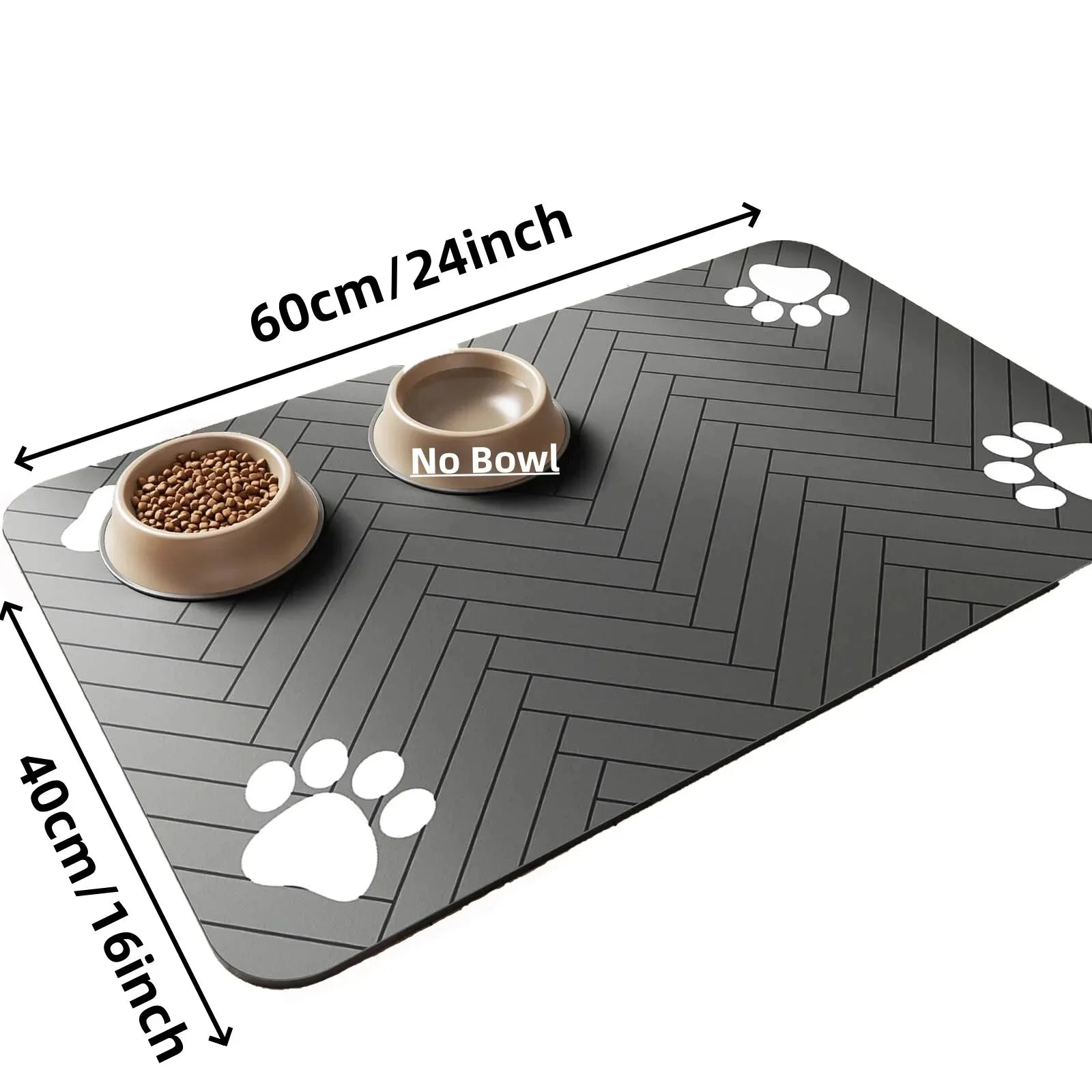 Pet Feeding Mat – Waterproof & Non-Slip Food Mat for Dogs & Cats