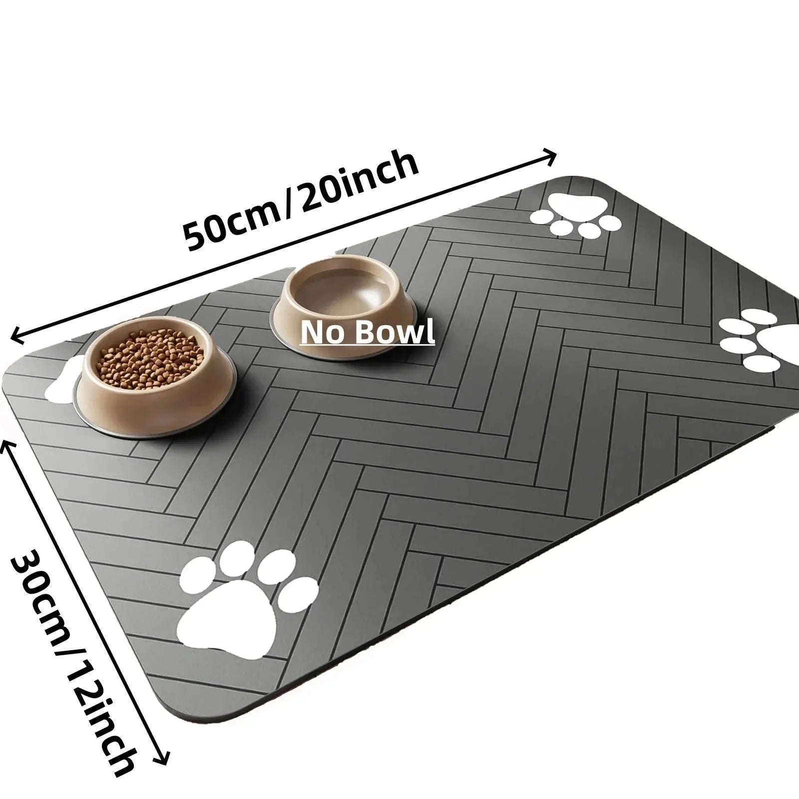 Pet Feeding Mat – Waterproof & Non-Slip Food Mat for Dogs & Cats