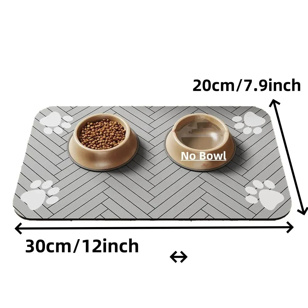 Pet Feeding Mat – Waterproof & Non-Slip Food Mat for Dogs & Cats