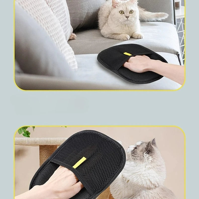 Pet Hair Remover Gloves – Washable Lint & Fur Removal Mitt